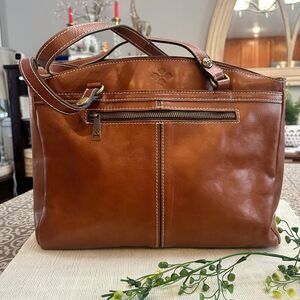 Patricia Nash Brown Leather Tote